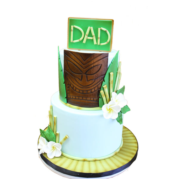 Fathers Day Tiki Cake