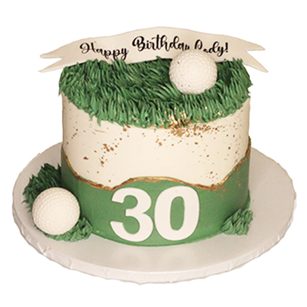 Golfing Cake
