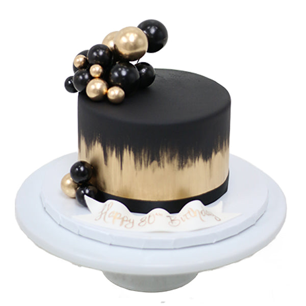 Black and Gold Spheres