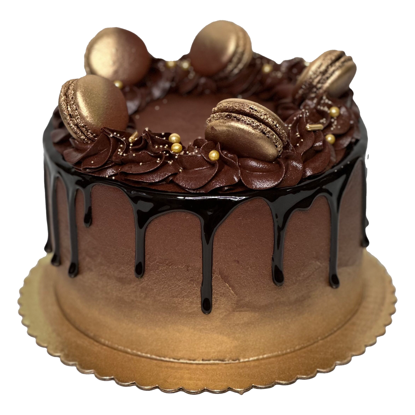 TRIPLE CHOCOLATE CAKE