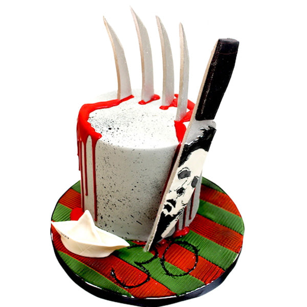 Horror Film Cake – Las Vegas Custom Cakes