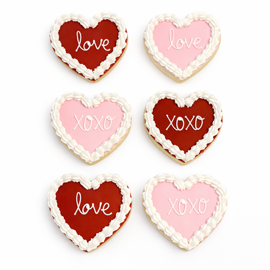 VDAY SUGAR COOKIE - Set of 6